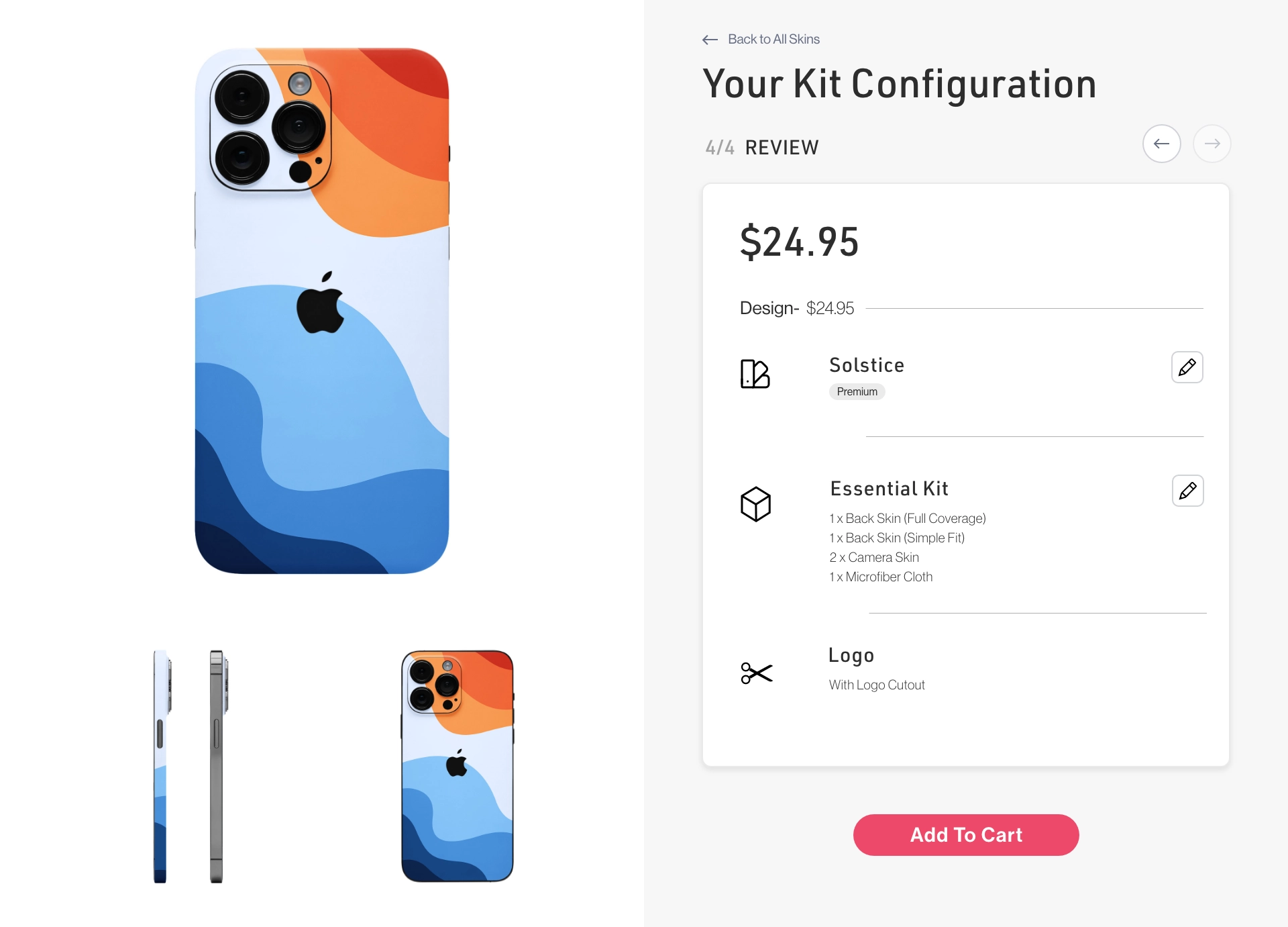 phone case website design